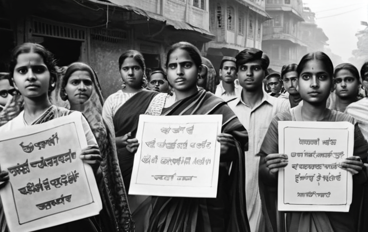 방글라데시 독립 역사 - **Prompt for Language Movement (1952):**
    "A vibrant, realistic image capturing a scene from the ...